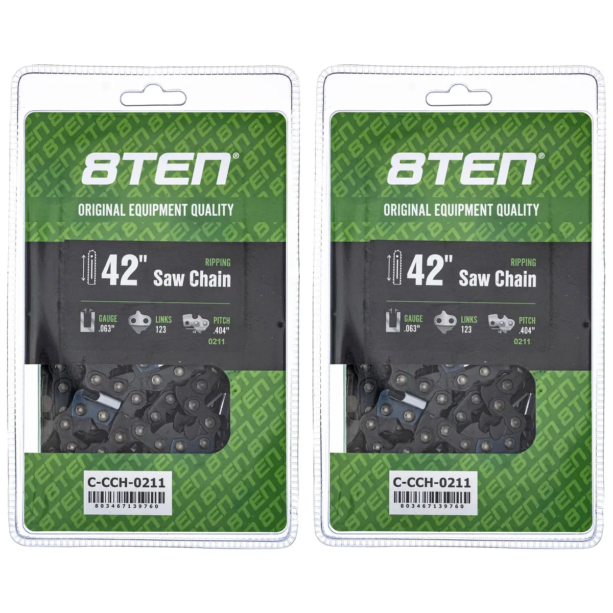 Chainsaw Chain 42 Inch .063 .404 123Dl For Stihl 46Rm123 | 2-Pack 1