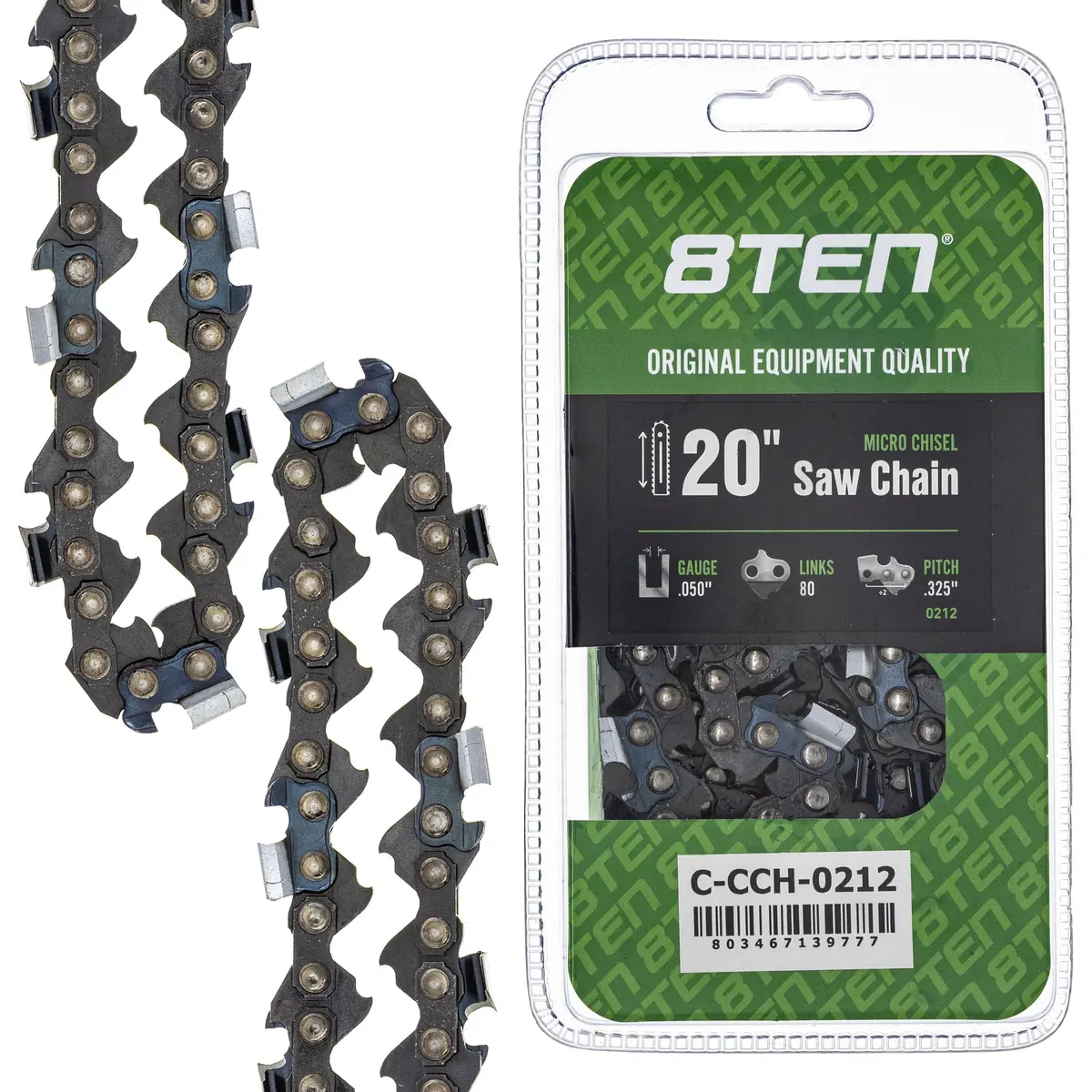 Chainsaw Chain 20 Inch .050 .325 80Dl For Echo 501840880 591095780 20Lpx080g 501840680 581643680 1