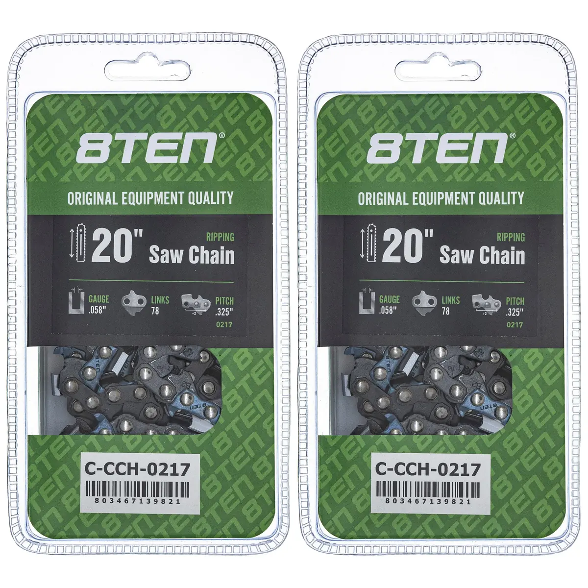 Chainsaw Chain 20 Inch .058.325 78Dl For Dolmar 21Lpx078g 501840778 591101278 591099078 21Lgx078g | 2-Pack 1