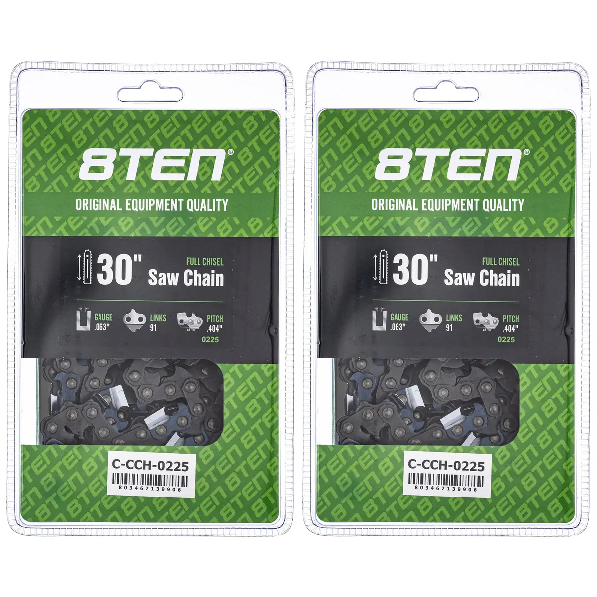 Chainsaw Chain 30 Inch .063 .404 91Dl For Stihl 39460050091 46Rs91 | 2-Pack 1