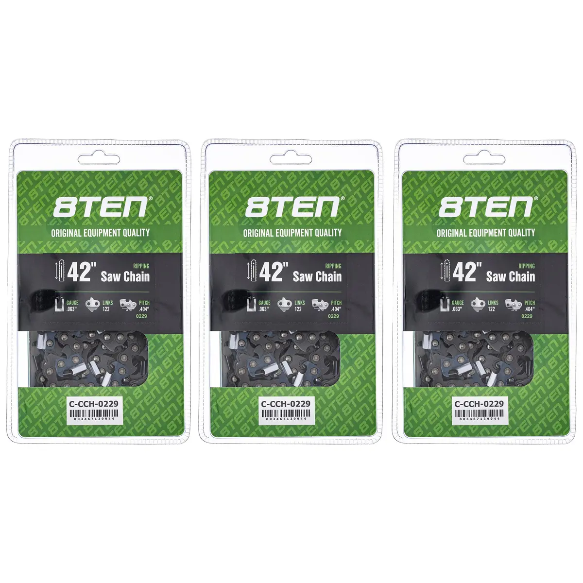 Chainsaw Chain 42 Inch .063 .404 122Dl For Stihl 27X122g 68Jx122g 46Rsk102 | 3-Pack 1