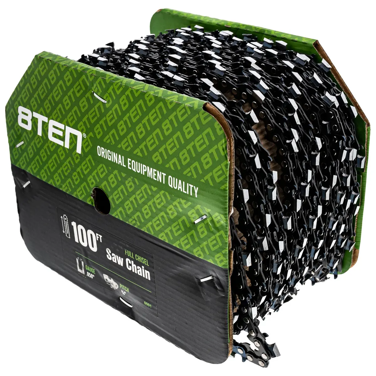 Chainsaw Chain Bulk Reel Full Chisel 100 Foot .050 3/8 Pitch 2
