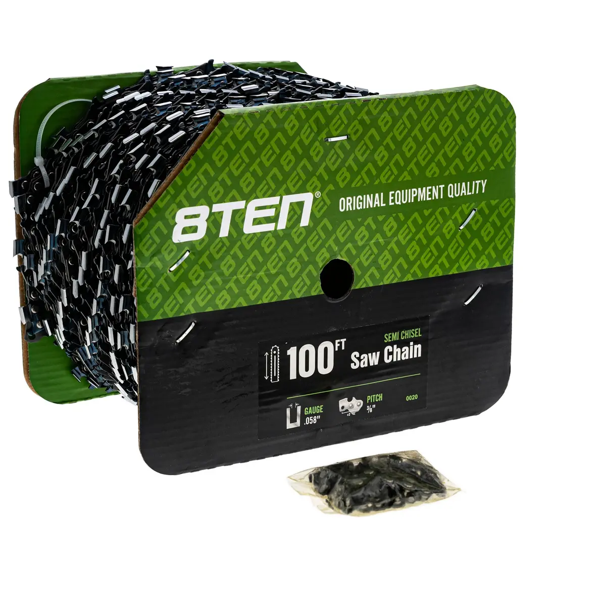 Chainsaw Chain Bulk Reel Semi Chisel 100 Foot .058 3/8 Pitch 1