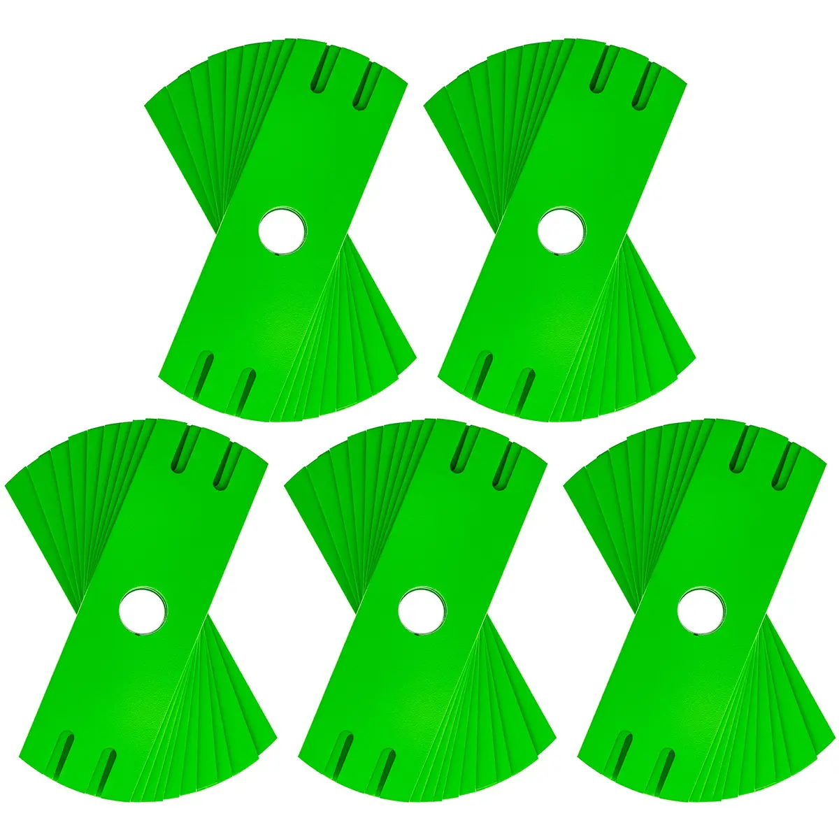 Edger Blade - 8" X 2.5" With 1" Center Hole For Echo John Deere Husqvarna 6107 Hf-216152H 91296 | 5-Pack 1