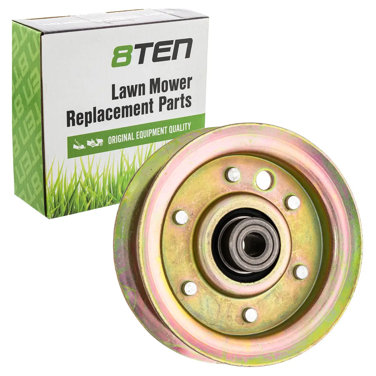 Flat Idler Pulley For Ayp Husqvarna John Deere 131494 173438 532173438 532131494 104360X Am37321 1