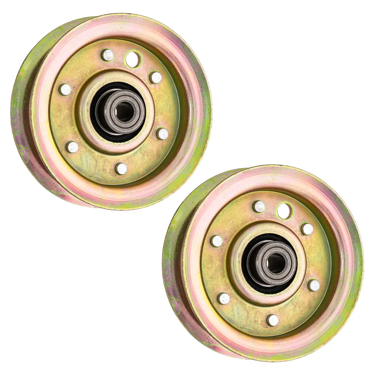 Idler Pulley Set For Ayp Husqvarna John Deere 131494 173438 532173438 532131494 104360X Am37321 | 2-Pack 1