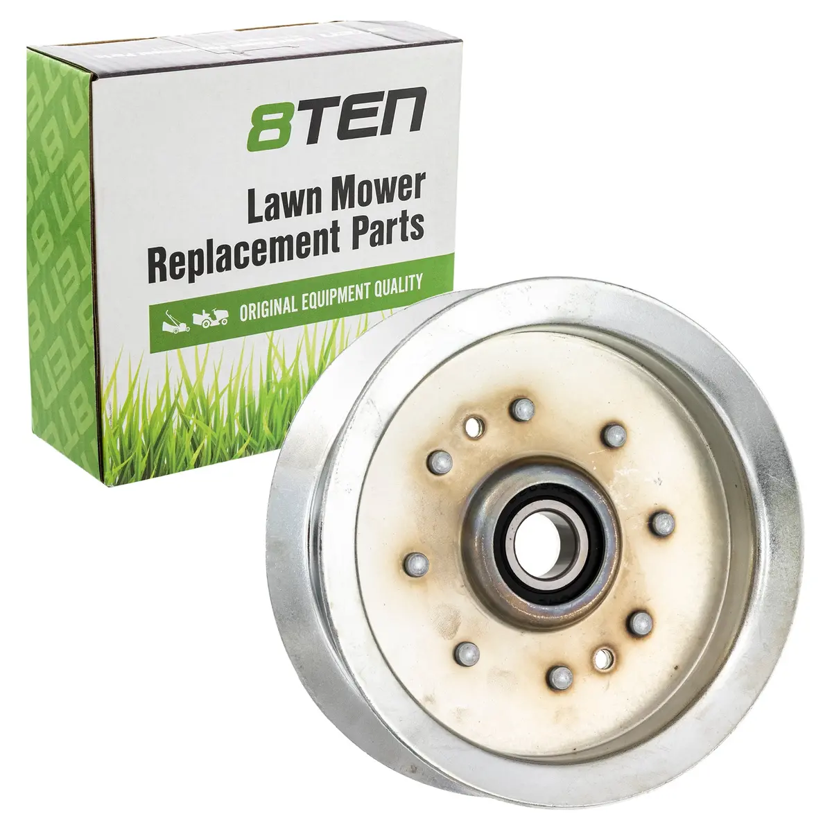 Flat Idler Pulley For Cub Cadet Craftsman John Deere Gy20629 756-05034 Gy20110 Gy22082 756-05034A 1