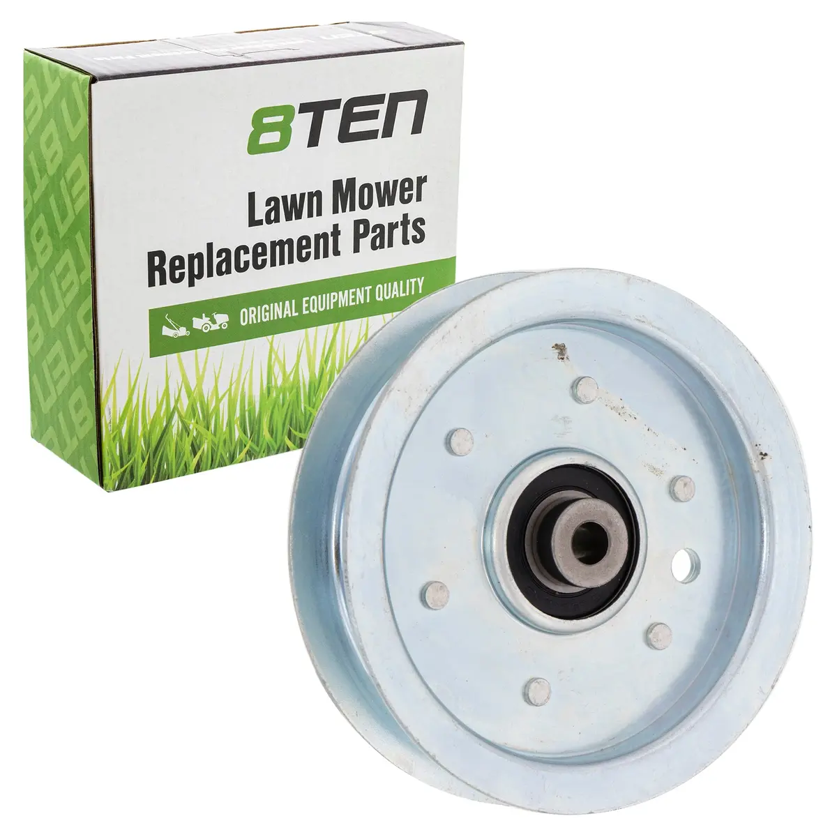 Flat Idler Pulley For Cub Cadet White Outdoor Huskee 756-1229 7023966 7023966Yp 23966 2441649 1