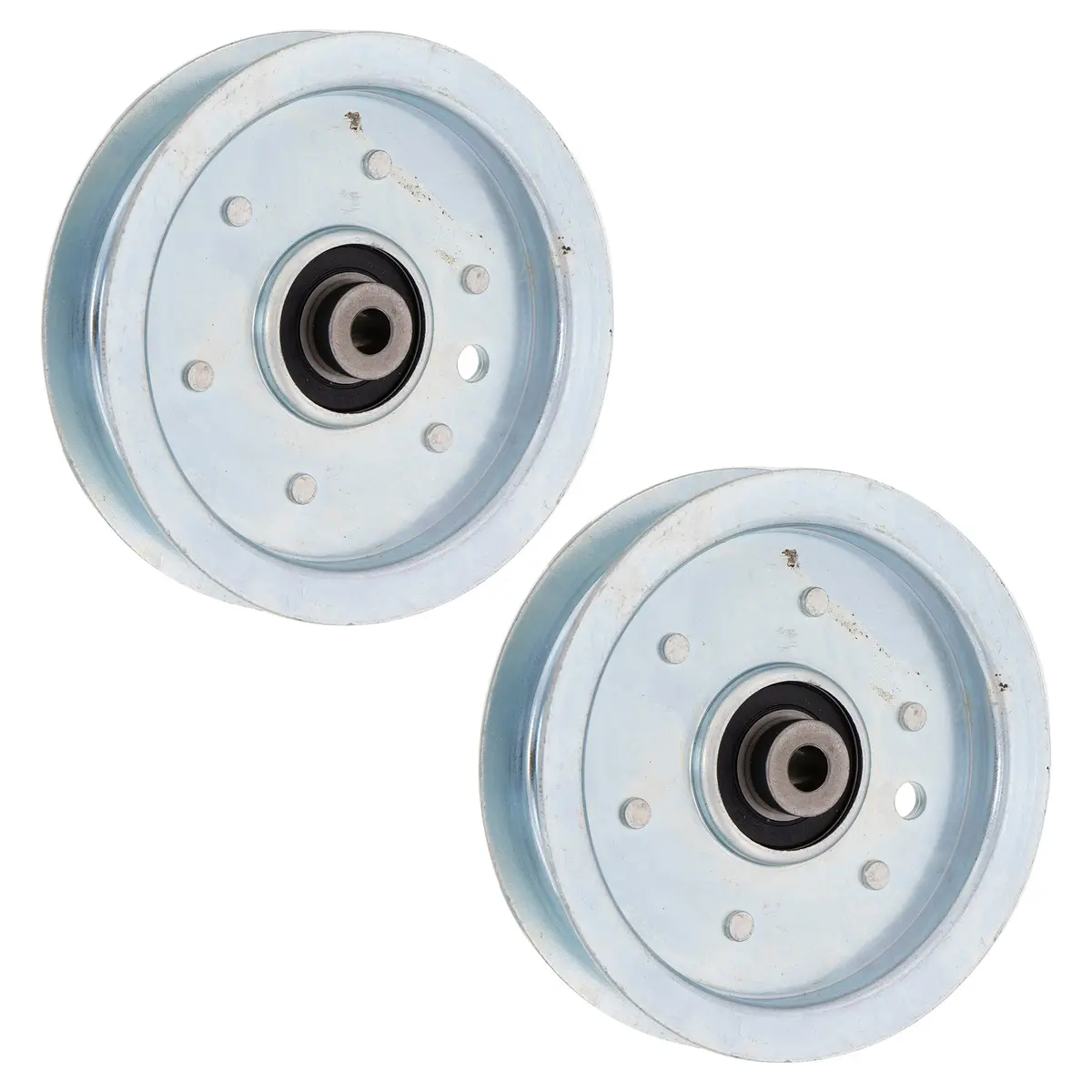 Flat Idler Pulley Set For Cub Cadet White Outdoor Huskee 756-1229 | 2-Pack 1