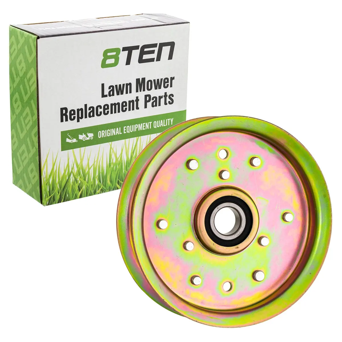 Flat Idler Pulley For John Deere Sabre Scotts Gy20629 Gy20110 1