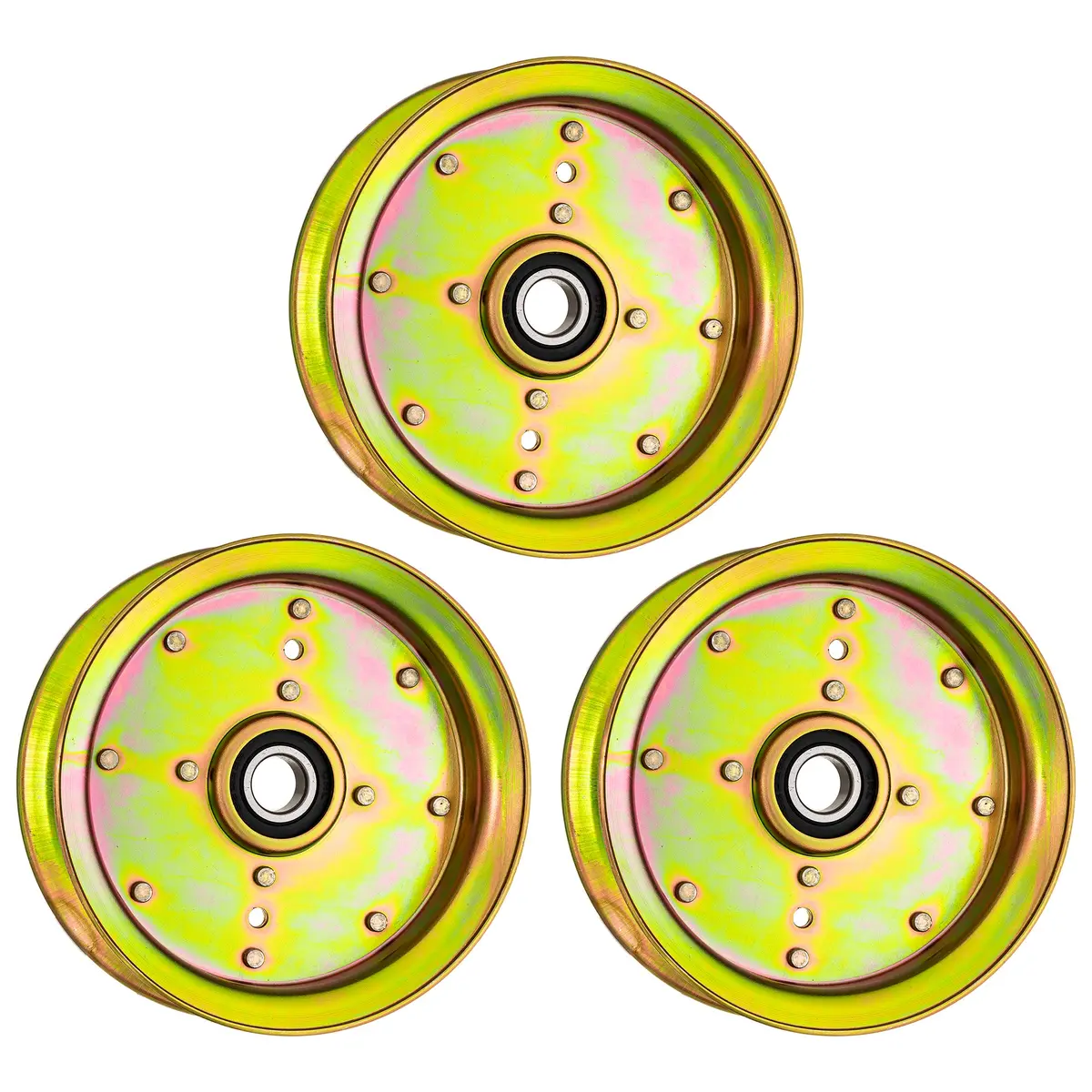 Idler Pulley Set For Husqvarna Poulan Pro Jonsered 589766102 539132728 539131148 539112196 589766101 | 3-Pack 1