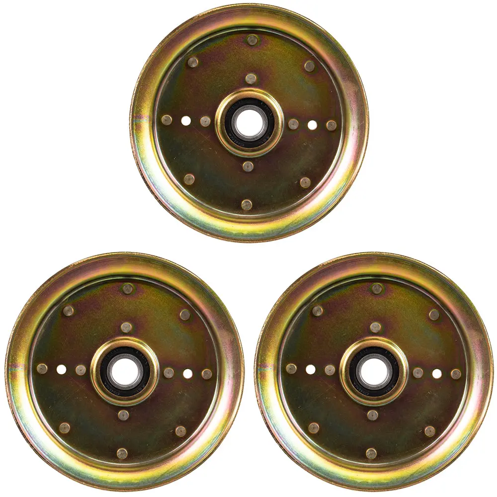 Idler Pulley Set For Husqvarna Poulan Pro Jonsered 589766102 539132728 539131148 539112196 589766101 | 3-Pack 2