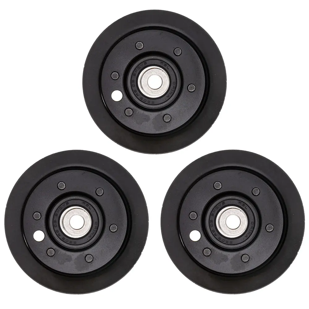 Flat Idler Pulley Set For Wheel Horse Toro Exmark 88-5630 132-4717 | 3-Pack 2