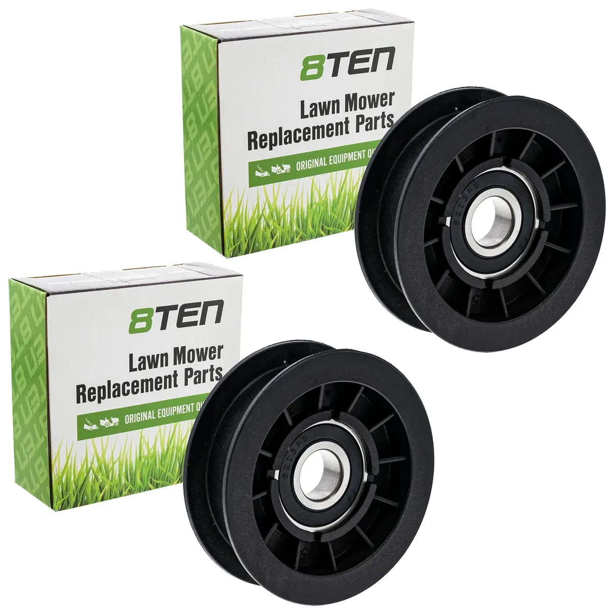 Idler Pulley Set For John Deere Scotts Sabre Gx20287 690409 690409Ma 78-129 222379 | 2-Pack 1