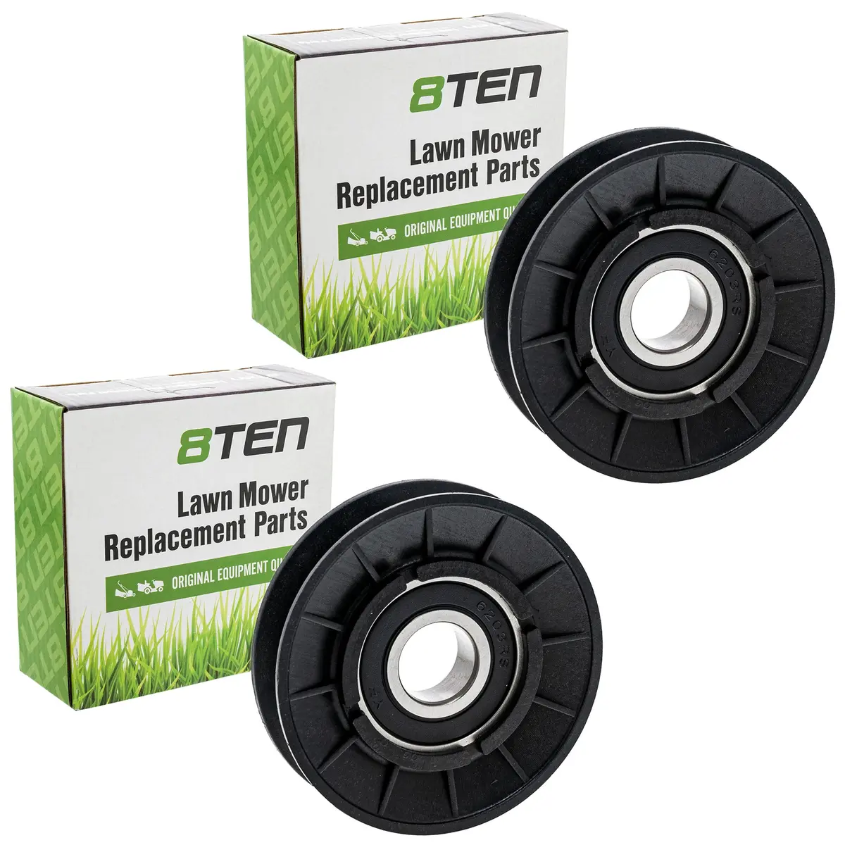 Idler Pulley Set For John Deere Troy-Bilt Sabre Gx20286 Am103019 Am115682 Am32672 1760097 Am102322 | 2-Pack 1