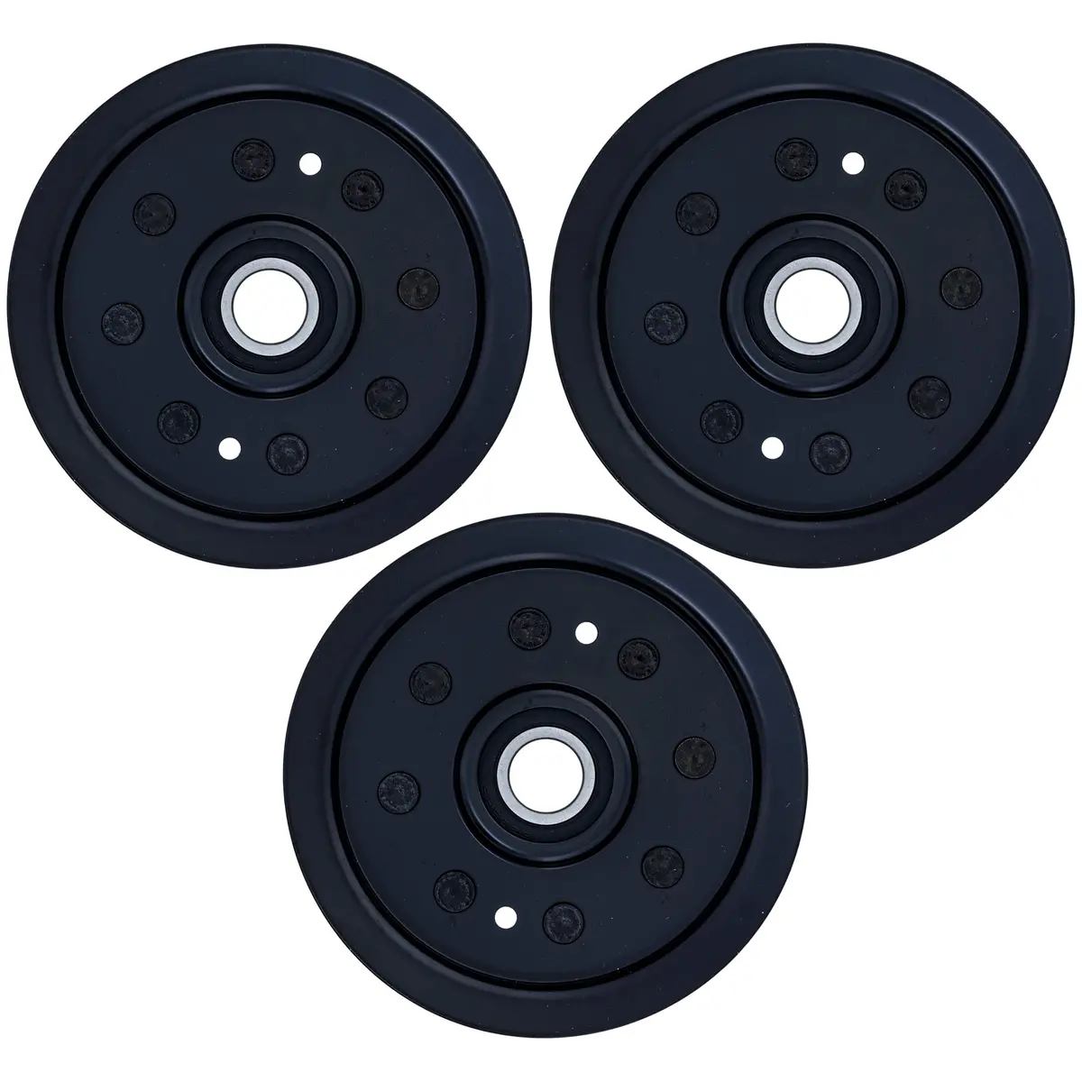 Idler Pulley Set For Toro Exmark 132-4718 116-3626 1-603843 109-8891 109-3658 E603843 132-7543 | 3-Pack 1