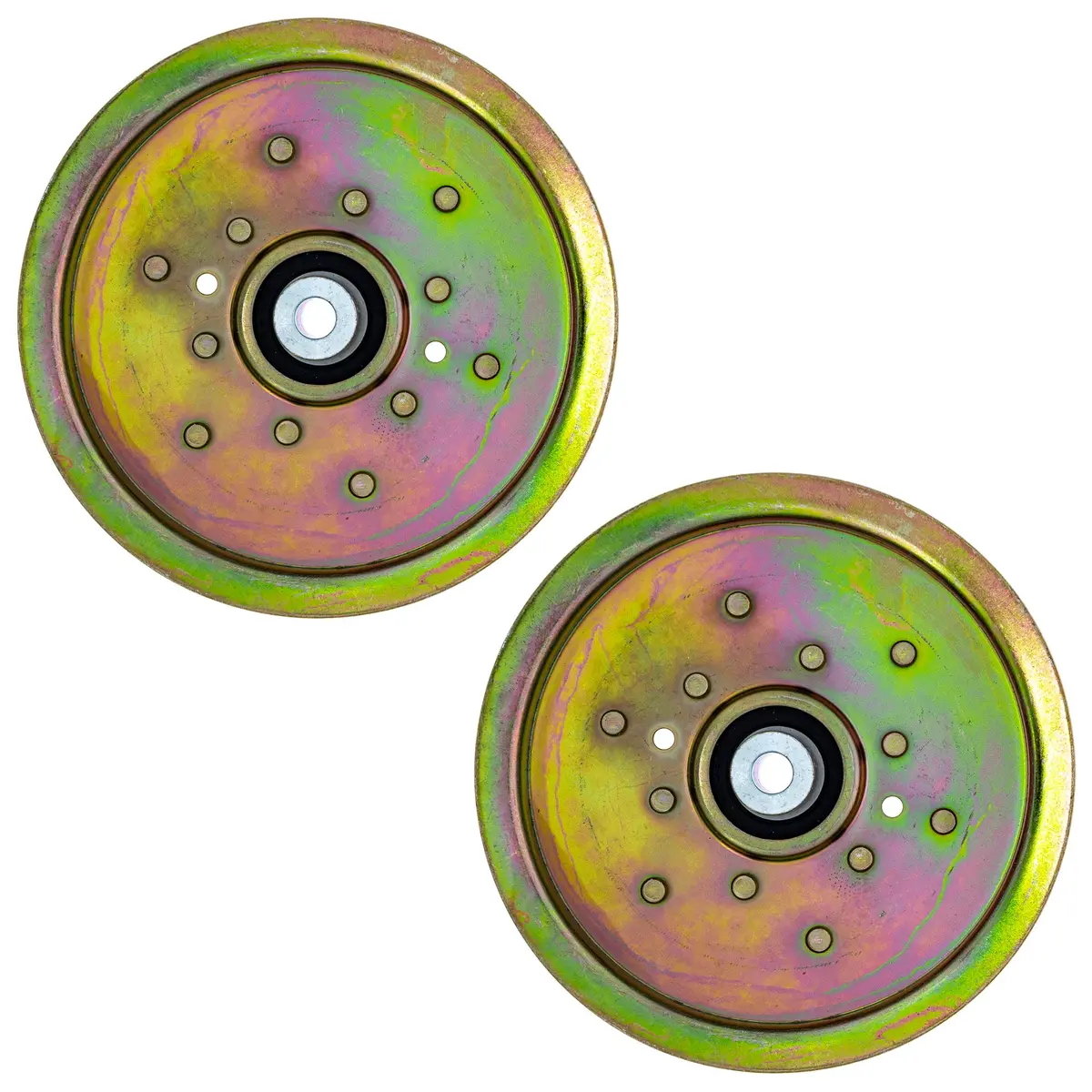 Idler Pulley Set For Cub Cadet White Outdoor Troy-Bilt 756-3105 78-047 | 2-Pack 1