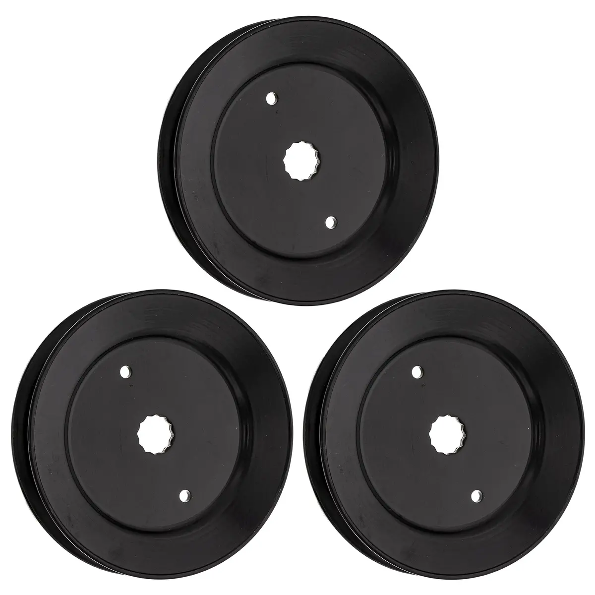 Deck Spindle Pulley Set For Husqvarna Ayp Jonsered 153531 173434 129207 532173434 532153531 | 3-Pack 1
