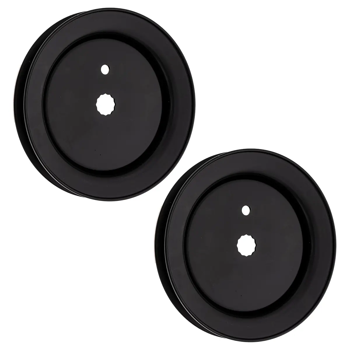 Deck Spindle Pulley Set For Columbia Troy-Bilt Craftsman 956-1227 756-1227 | 2-Pack 1