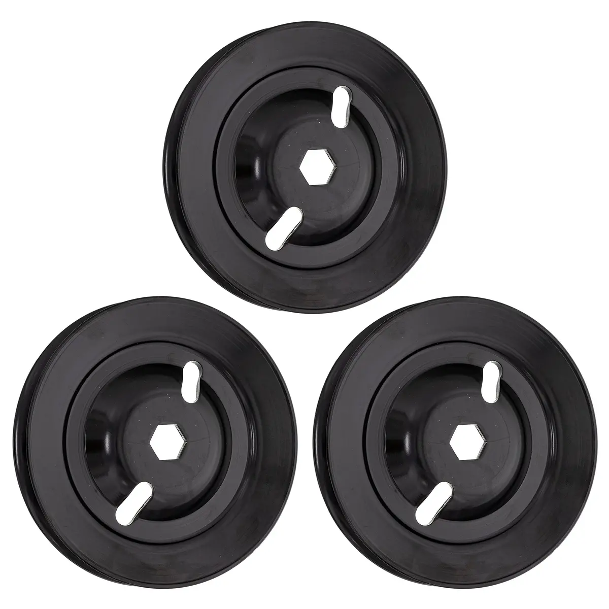 Deck Spindle Pulley Set For John Deere Scotts Sabre M155979 Gx20335 80-91-062 | 3-Pack 1