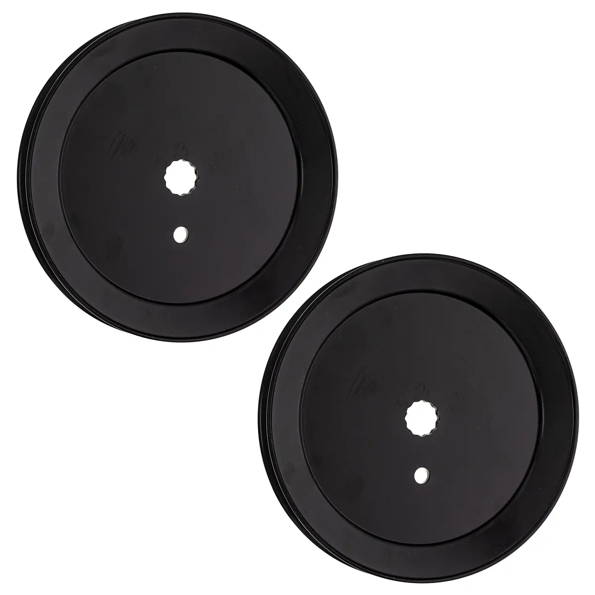 Spindle Pulley Set For Cub Cadet Troy-Bilt Craftsman 756-04356 | 2-Pack 1