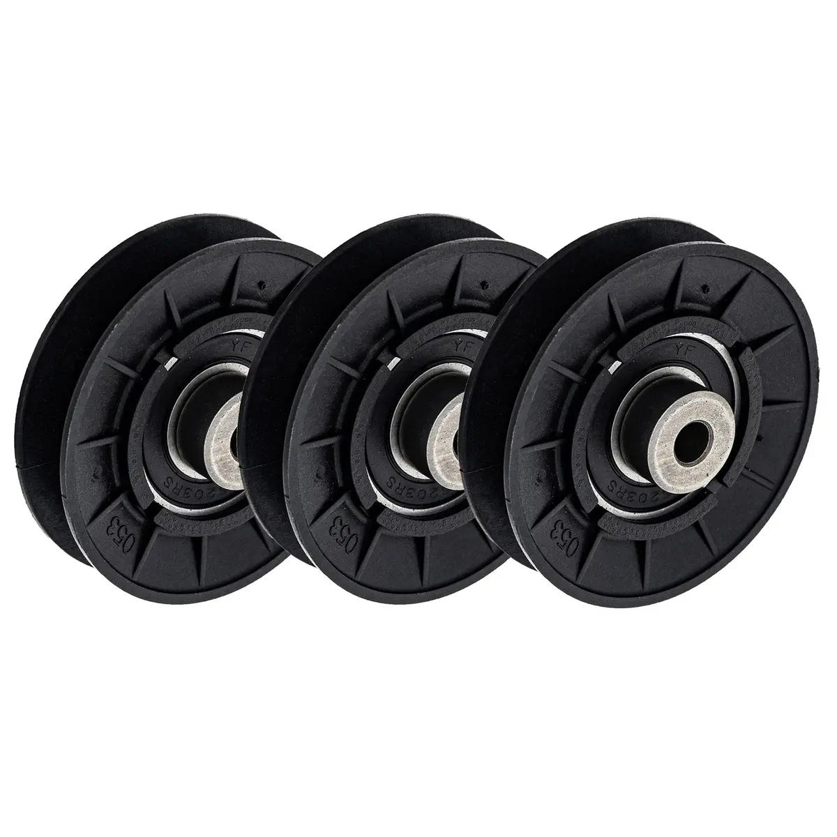 Idler Pulley For John Deere M95726 M89431 Am35307 Am100661 Am100529 | 3-Pack 1