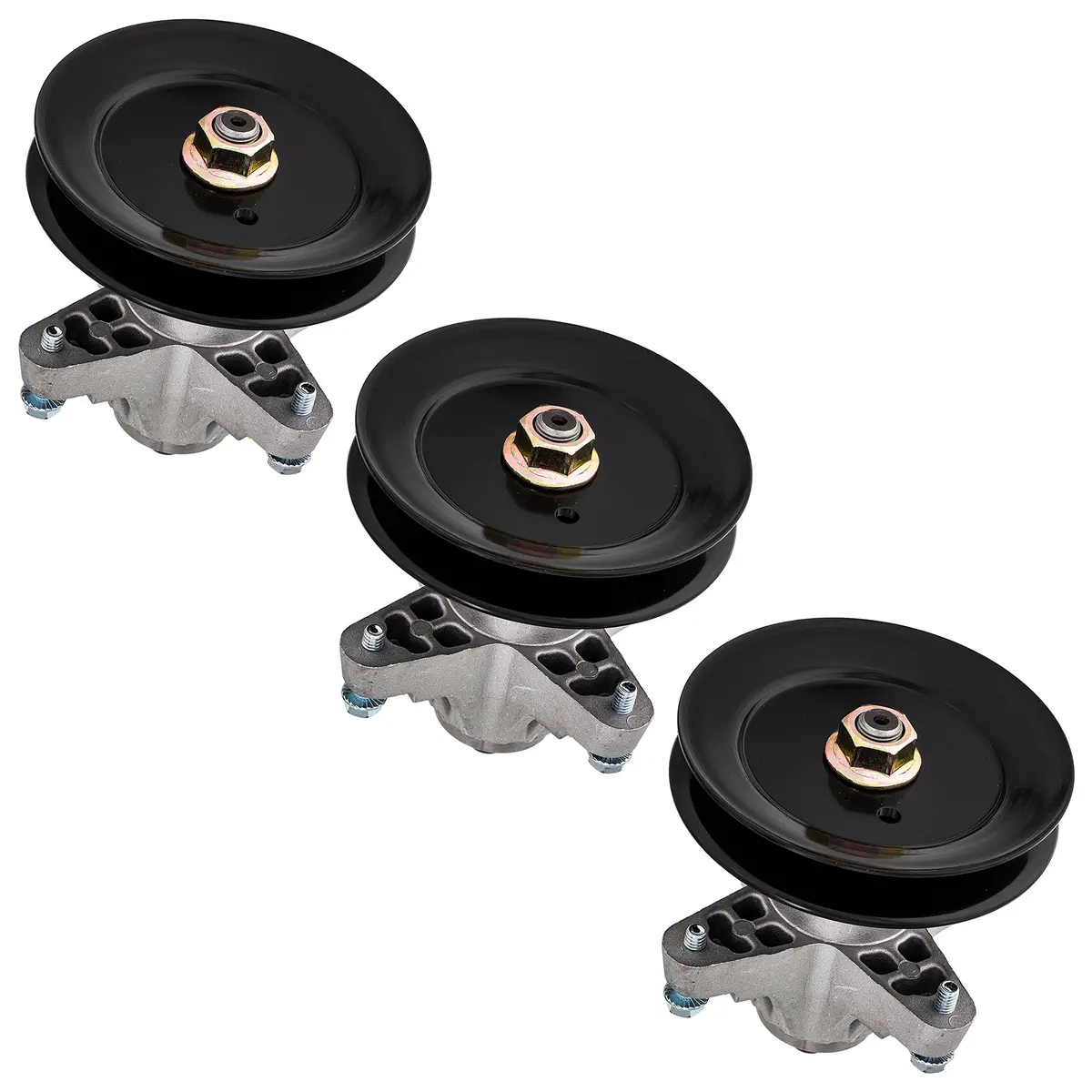 Deck Spindles Kit For Cub Cadet Troy-Bilt Columbia 918-04126A 918-04126 918-04125B 618-04126 | 3-Pack 1