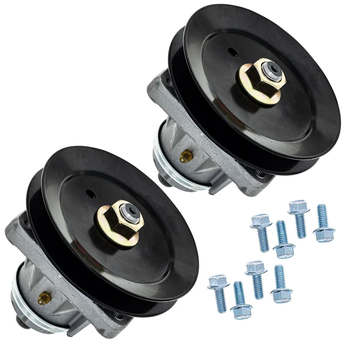 Deck Spindle Set For Huskee Columbia Cub Cadet 918-0240 918-0430 618-0240 618-0430 918-0240C | 2-Pack 1