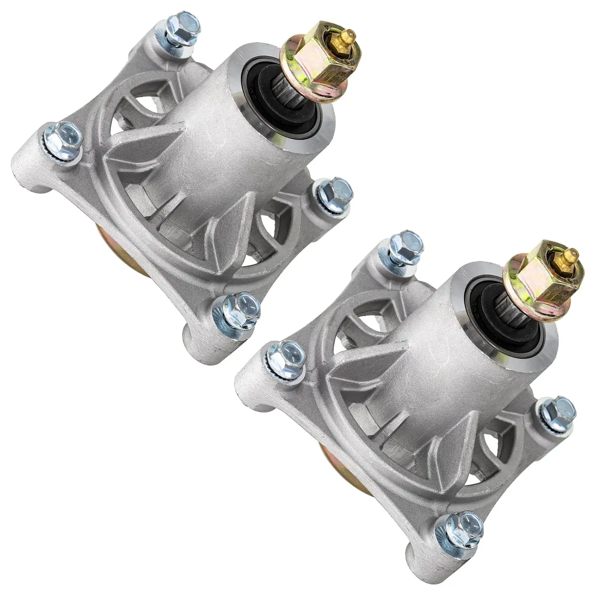 Deck Spindle Set For Husqvarna Poulan Pro Statesman 174356 532174356 587125201 174358 532174358 | 2-Pack 1