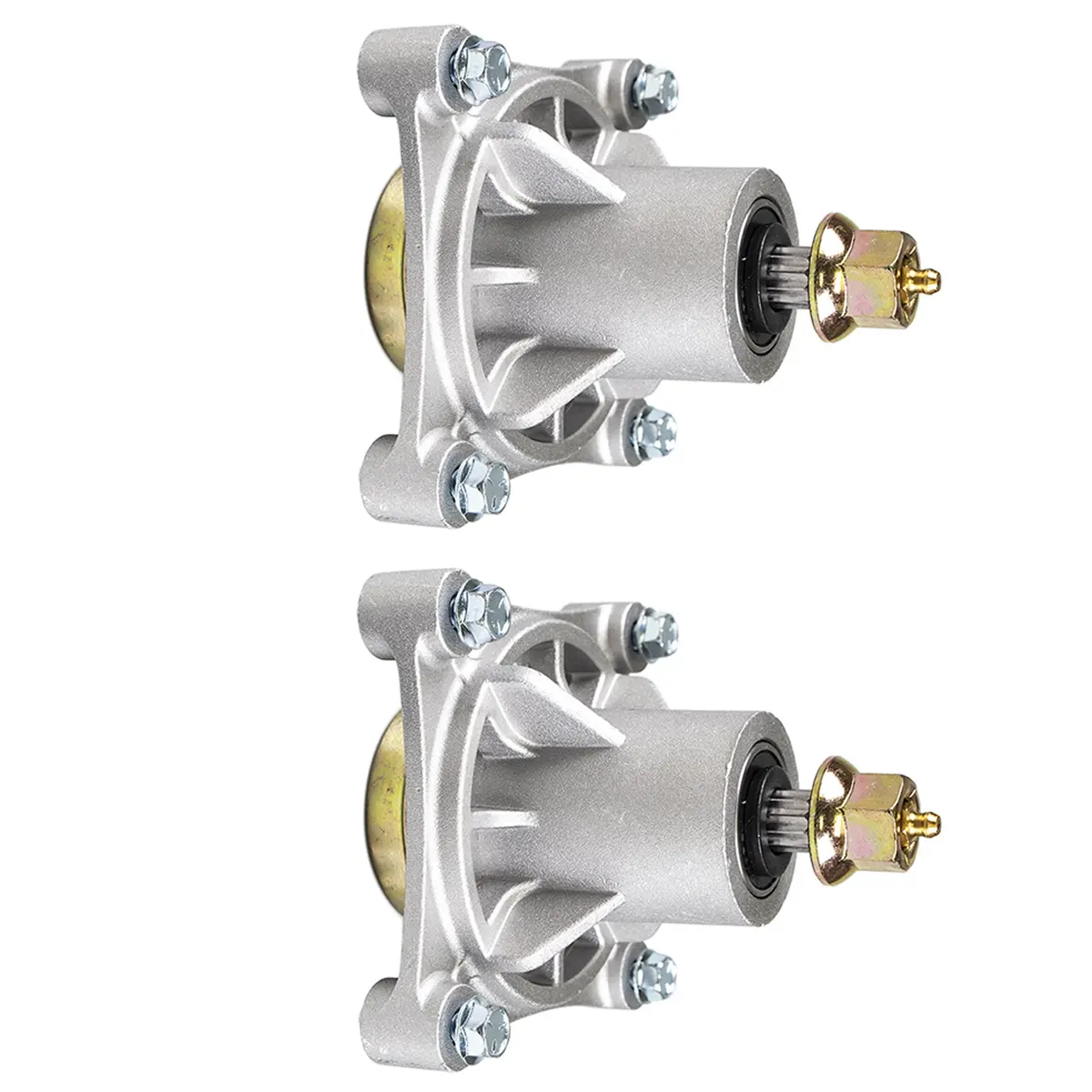 Deck Spindle Set For Husqvarna Poulan Pro Statesman 174356 532174356 587125201 174358 532174358 | 2-Pack 2