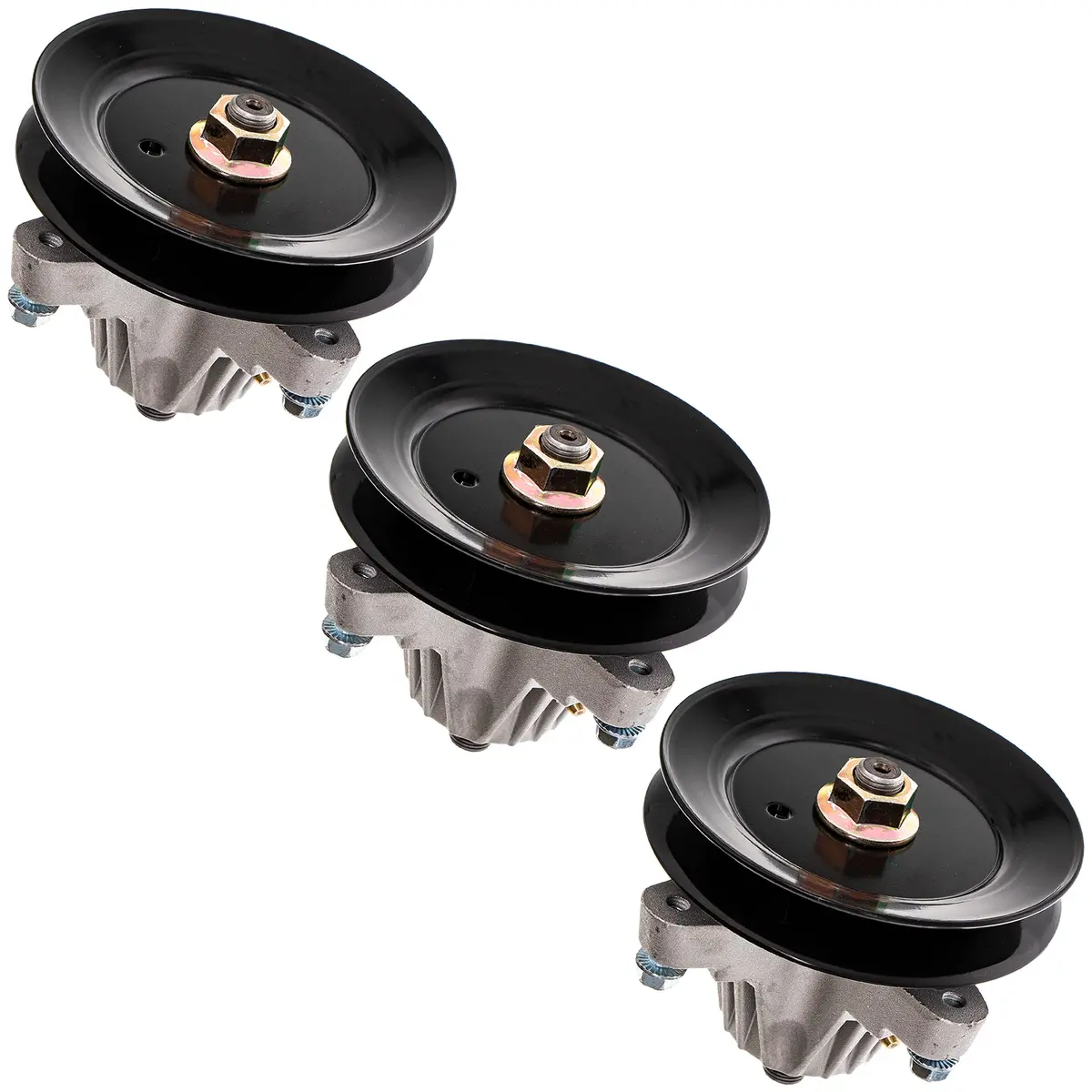 Deck Spindle Set For Cub Cadet Troy-Bilt Craftsman 918-05016 618-05016 618-04825 918-04825 | 3-Pack 1