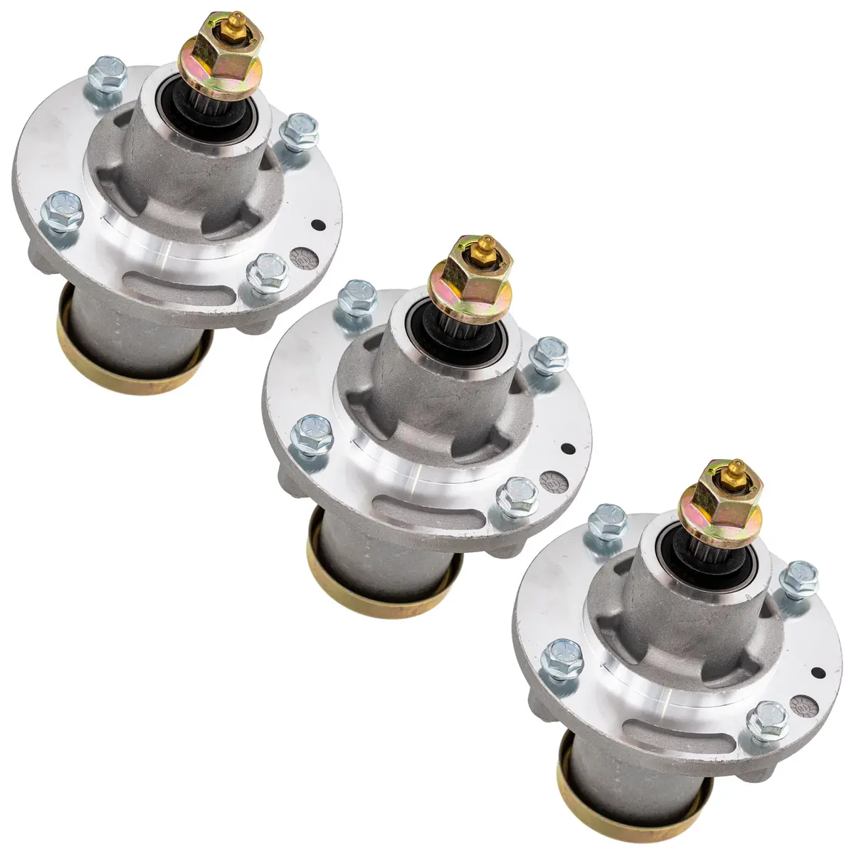 Deck Spindle Set For Husqvarna Redmax Jonsered 539112170 | 3-Pack 1