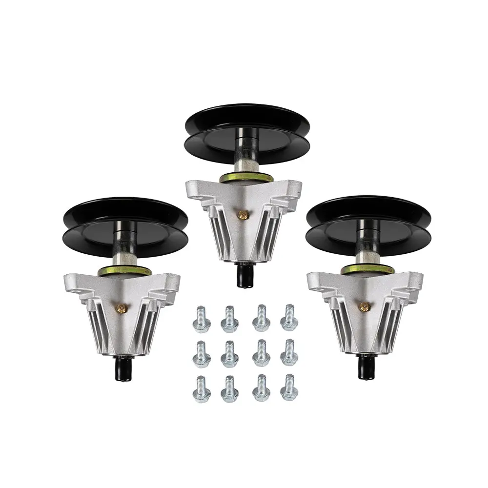 Deck Spindle Set For Troy-Bilt Cub Cadet Craftsman 918-06978 618-06978 | 3-Pack 2