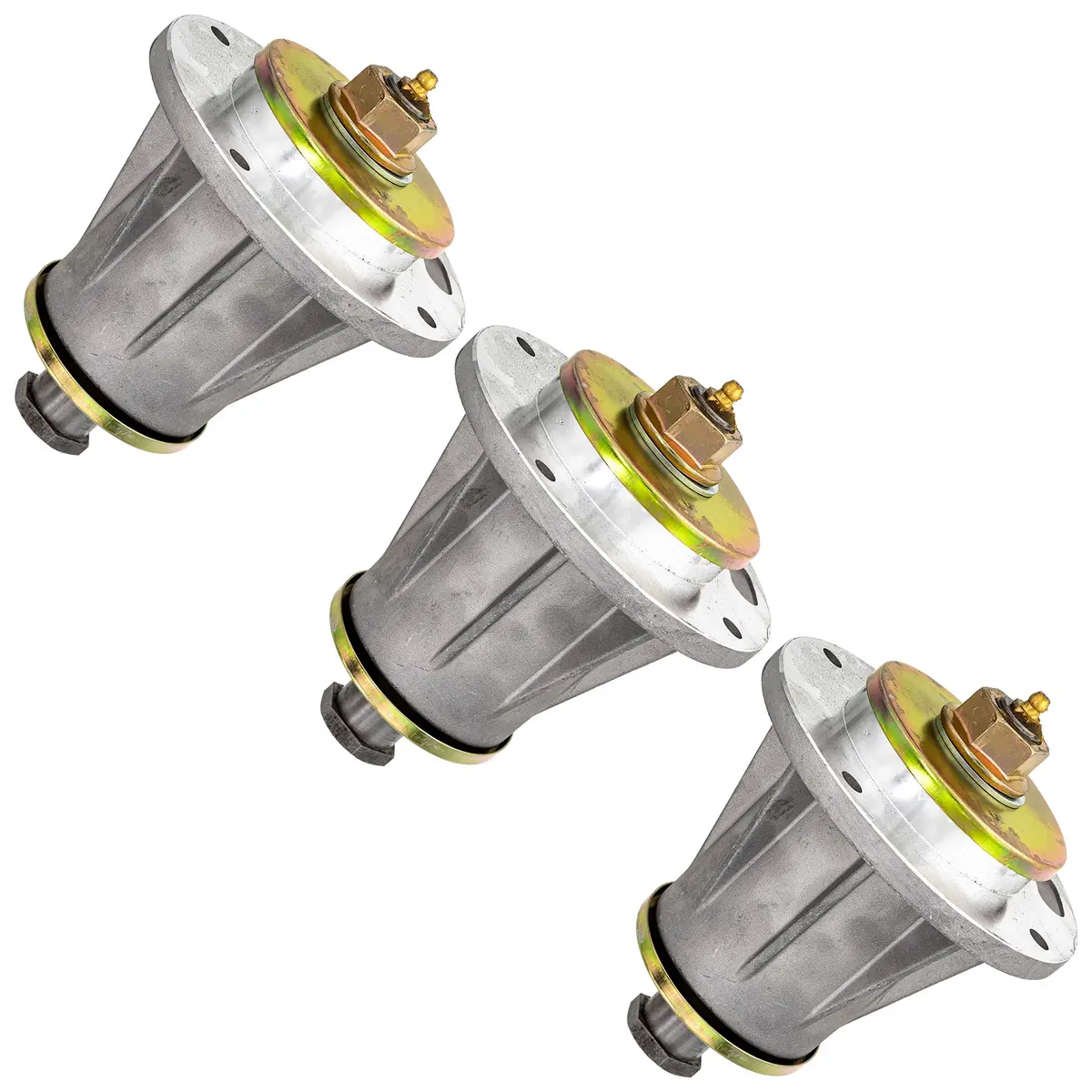 Deck Spindle Set For Husqvarna 539131383 966956101 539114820 539114821 539108773 966956201 539131385 | 3-Pack 1