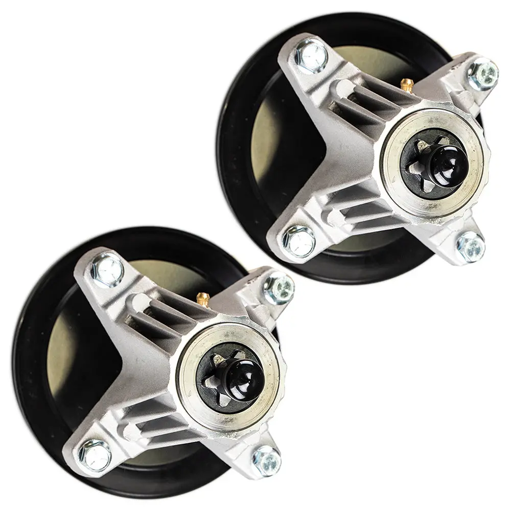 Deck Spindle Set For Cub Cadet Troy-Bilt Craftsman 618-06977A 618-06977 918-06977 918-06977A | 2-Pack 2