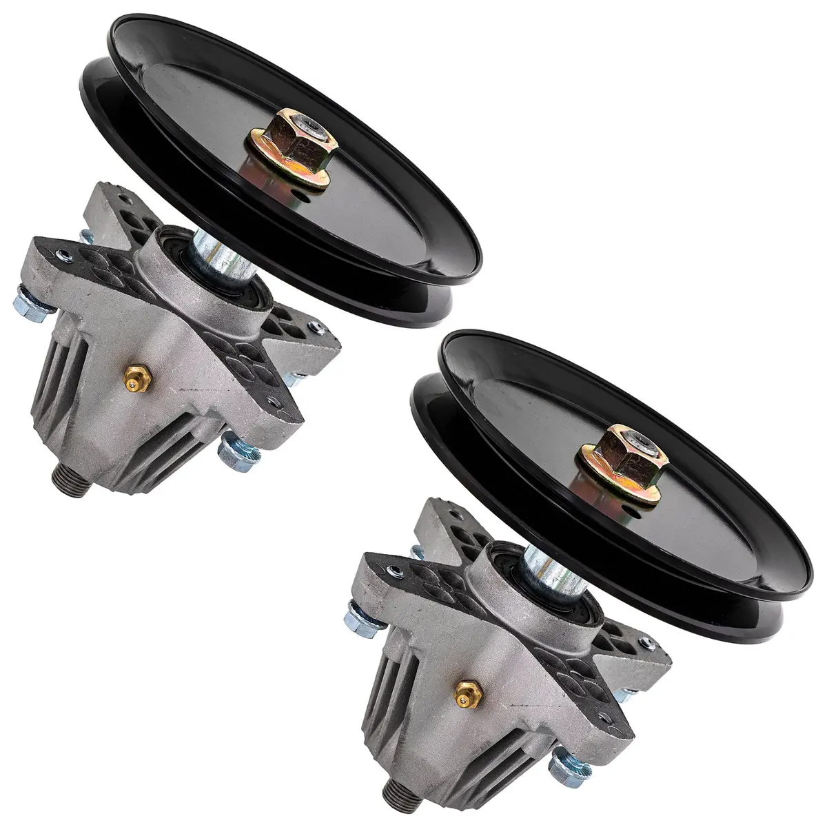Deck Spindle Set For Troy-Bilt Craftsman Yard-Man 618-06989 918-06989 | 2-Pack 1