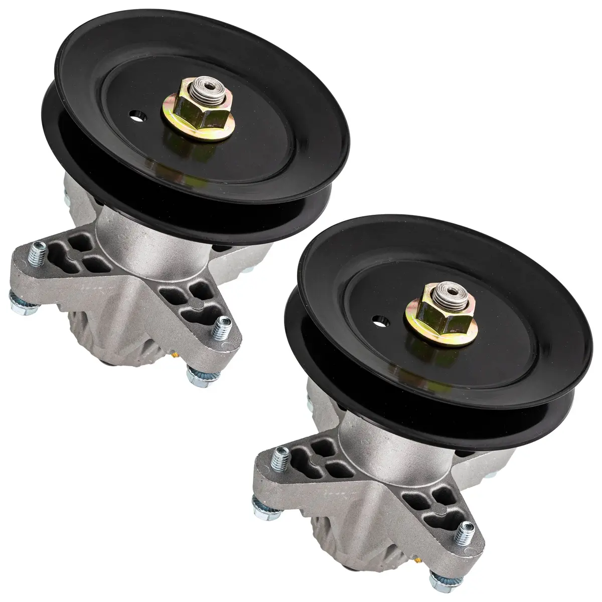 Mower Blades & Deck Spindles Kit For Columbia Cub Cadet Yard-Machines Mk1005732 2