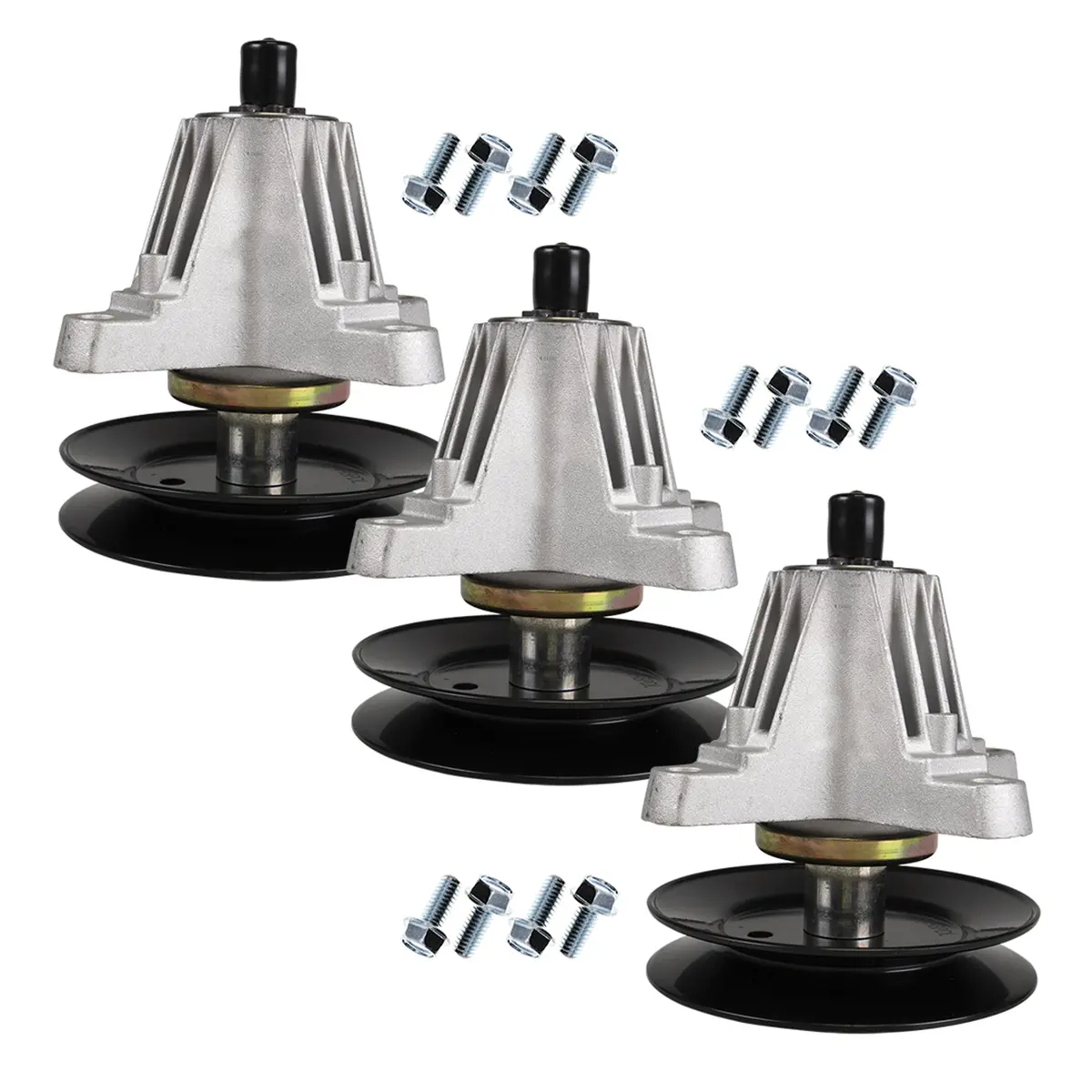 Deck Spindle Set For Troy-Bilt Cub Cadet Craftsman 918-06981 618-06981 | 3-Pack 1