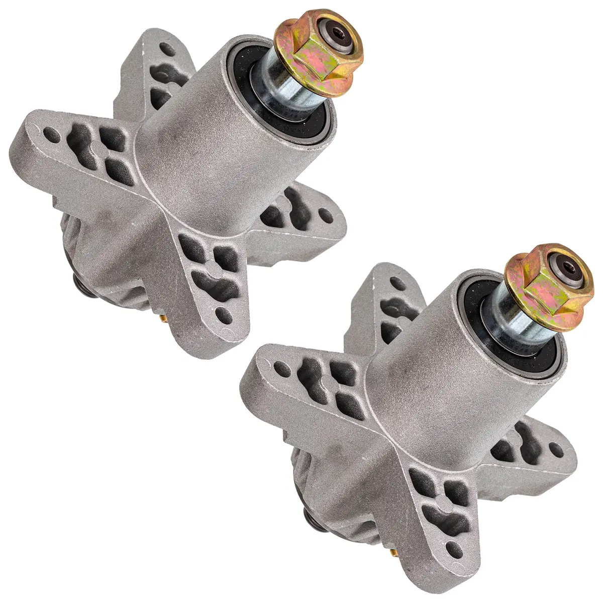 Deck Spindle Set For White Outdoor Troy-Bilt Huskee 918-0659 918-0624 618-0659 618-0624 112-0460 | 2-Pack 1
