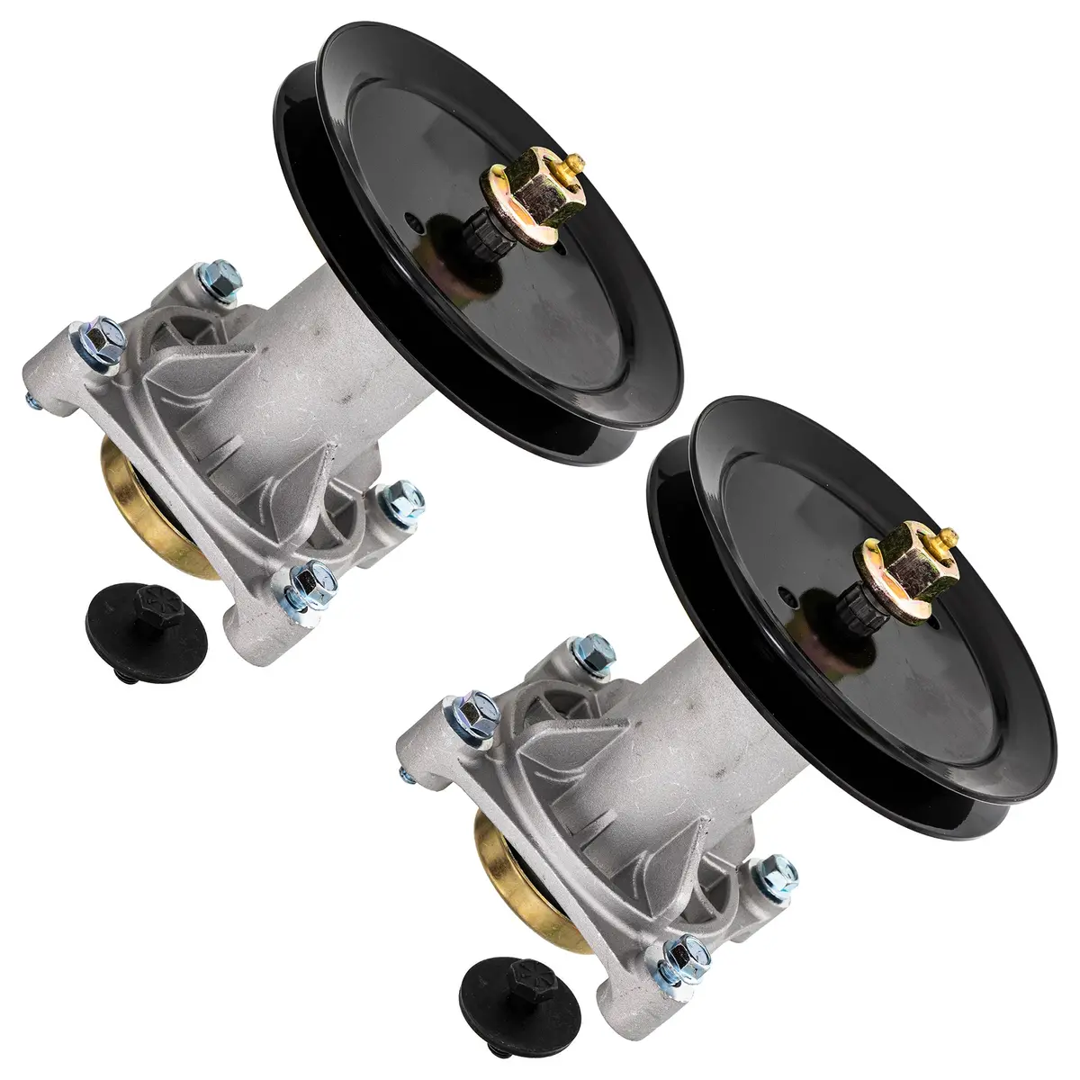 Deck Spindle Set For Husqvarna Poulan Pro Statesman 187292 532187292 587125401 587820301 539112057 | 2-Pack 1