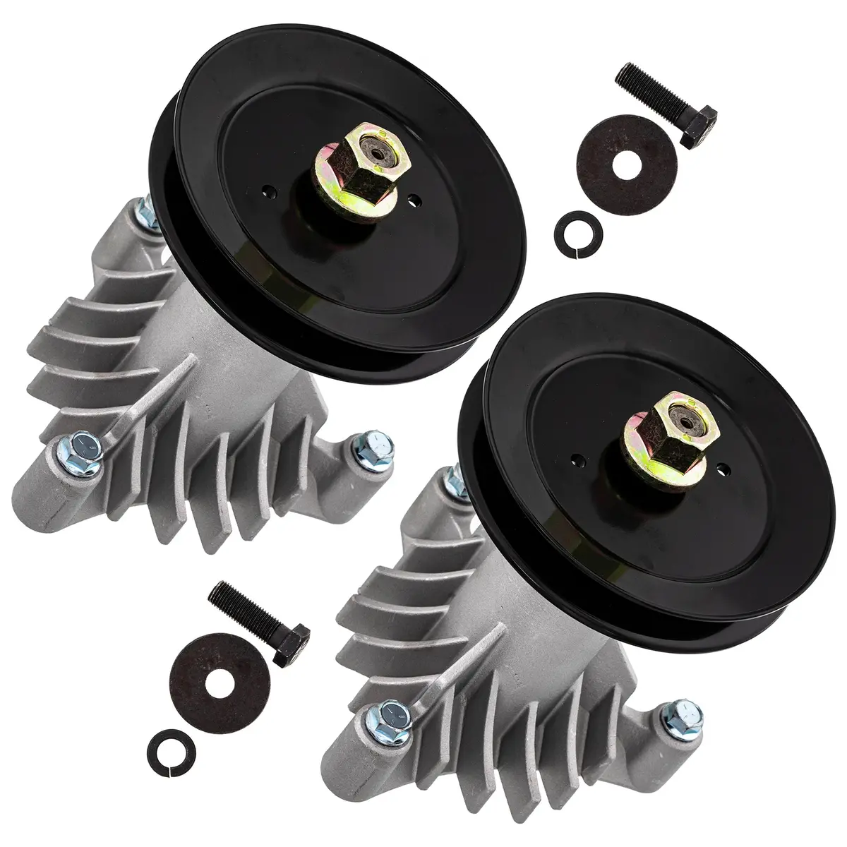 Spindle Pulley High Lift Blade For Weed Eater Ayp Roper Mk1002245 2