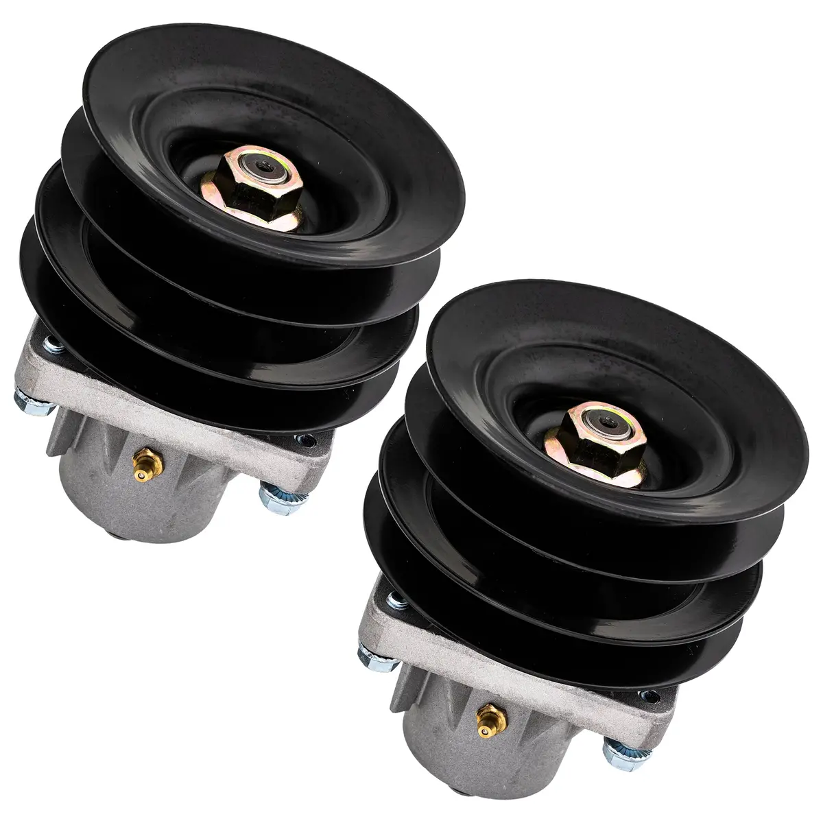 Deck Spindle Set For Huskee Ranch King Cub Cadet 918-0241 618-0241 918-0431 918-0241B 918-0431B | 2-Pack 1