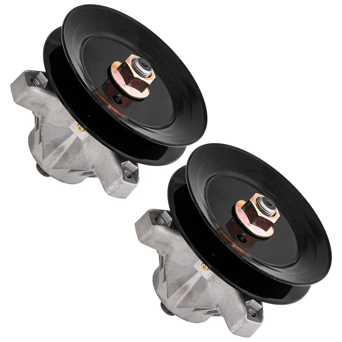 Deck Spindle Set For Huskee Yard-Machines White Outdoor 918-0428 918-0428A 618-0428 618-0428B | 2-Pack 1