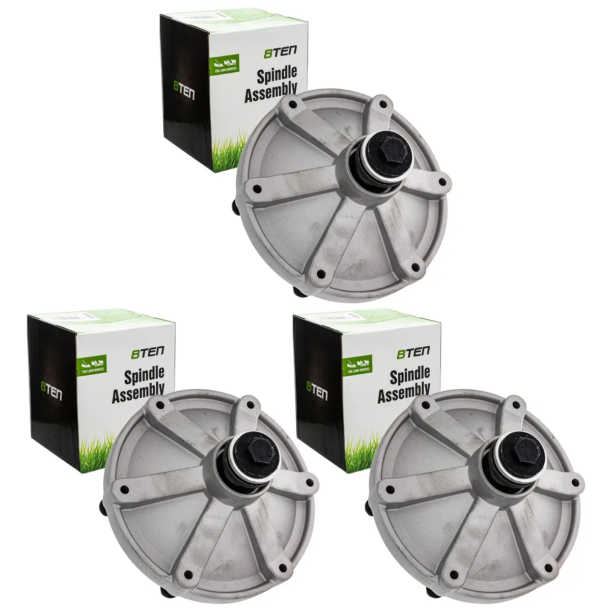 Mower Deck Spindle Set For Toro Exmark 116-5712 109-8744 116-3497 121-5681 109-6394 | 3-Pack 1