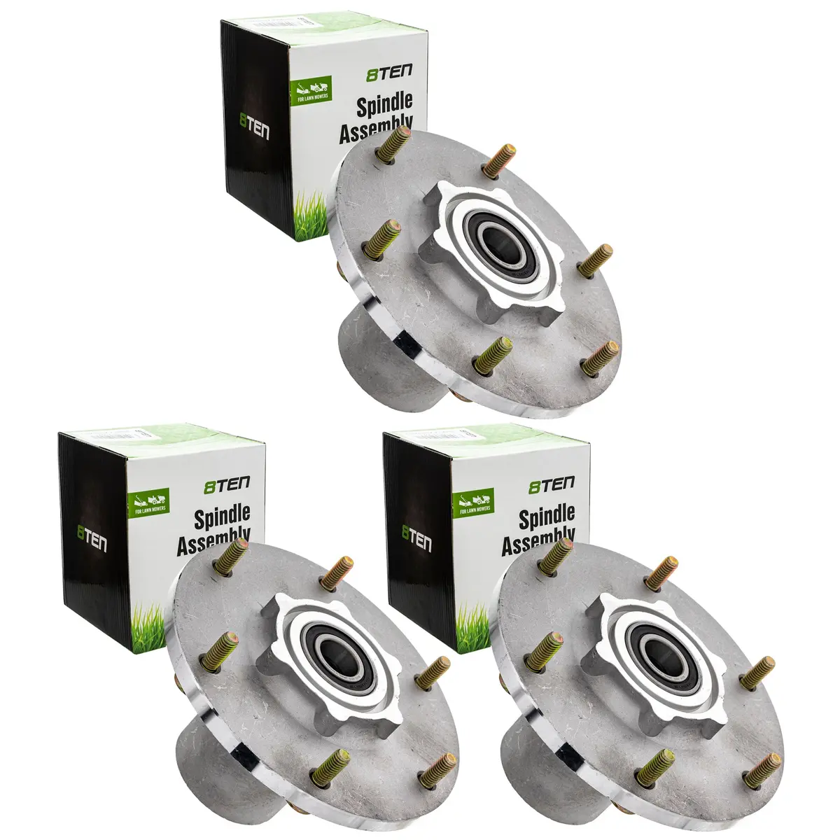 Deck Spindle Set For Exmark Toro 116-3344 | 3-Pack 1