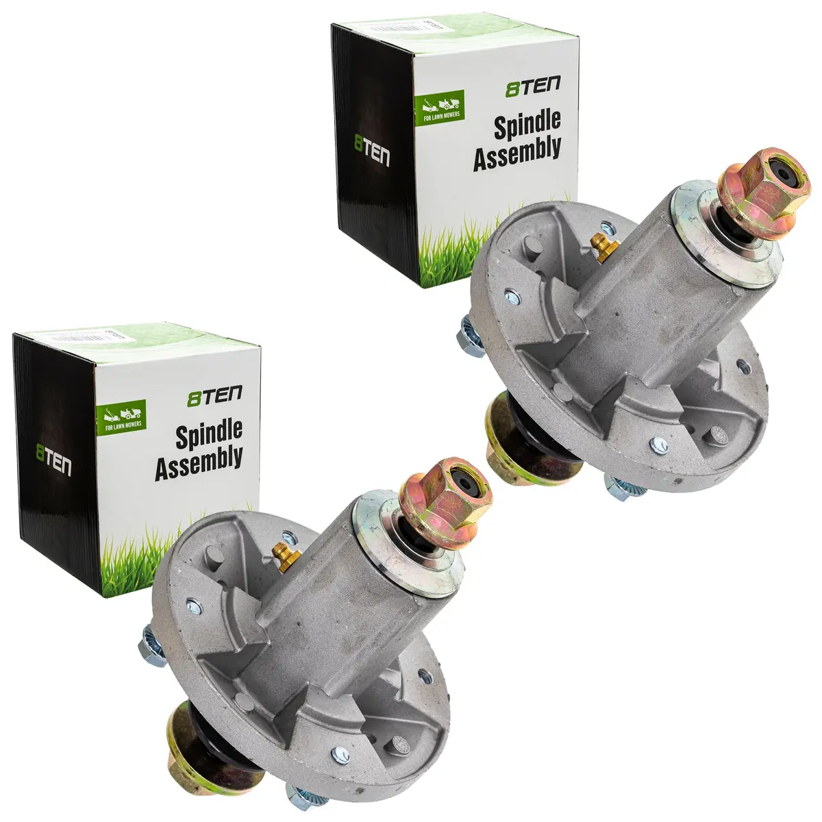 Mower Deck Spindle Set For John Deere Am136733 Am143469 82-358 Am137483 Am134292 M159146 M157769 | 2-Pack 1