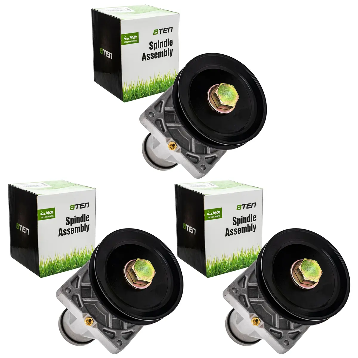 Deck Spindle Set For Cub Cadet Craftsman 918-06994A 618-06994 918-06994 618-06994A | 3-Pack 1
