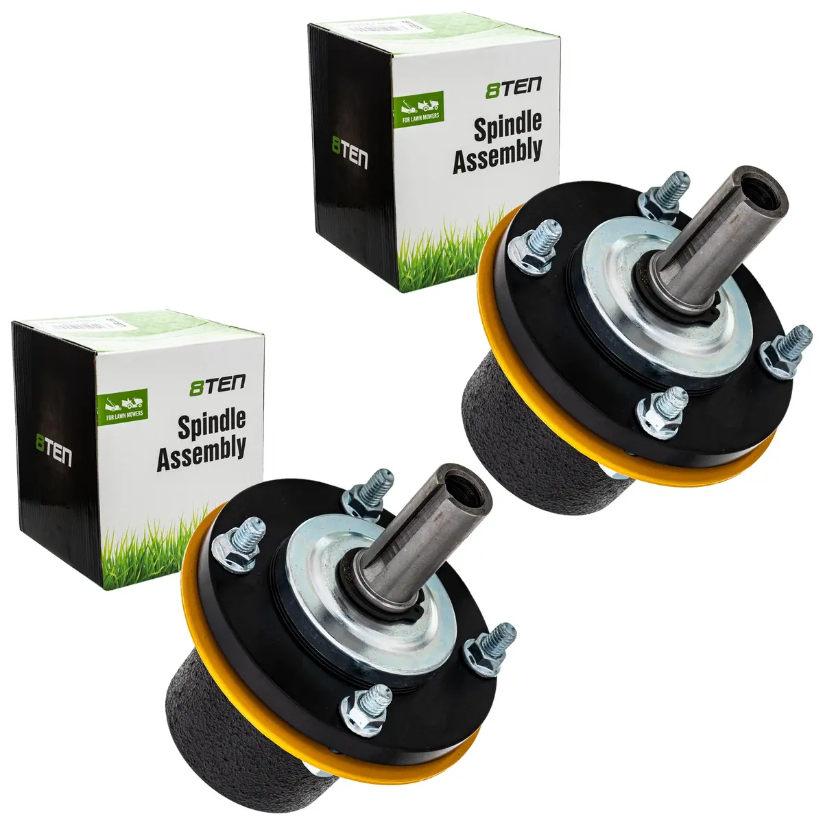 Mower Deck Spindle Set For Wright 82-057 | 2-Pack 1