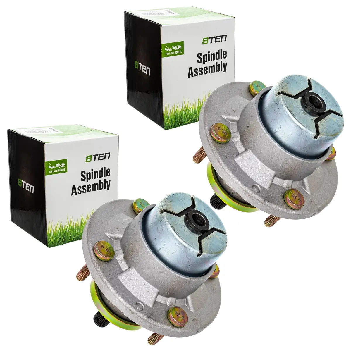 Deck Spindle Set For John Deere Am144608 | 2-Pack 1