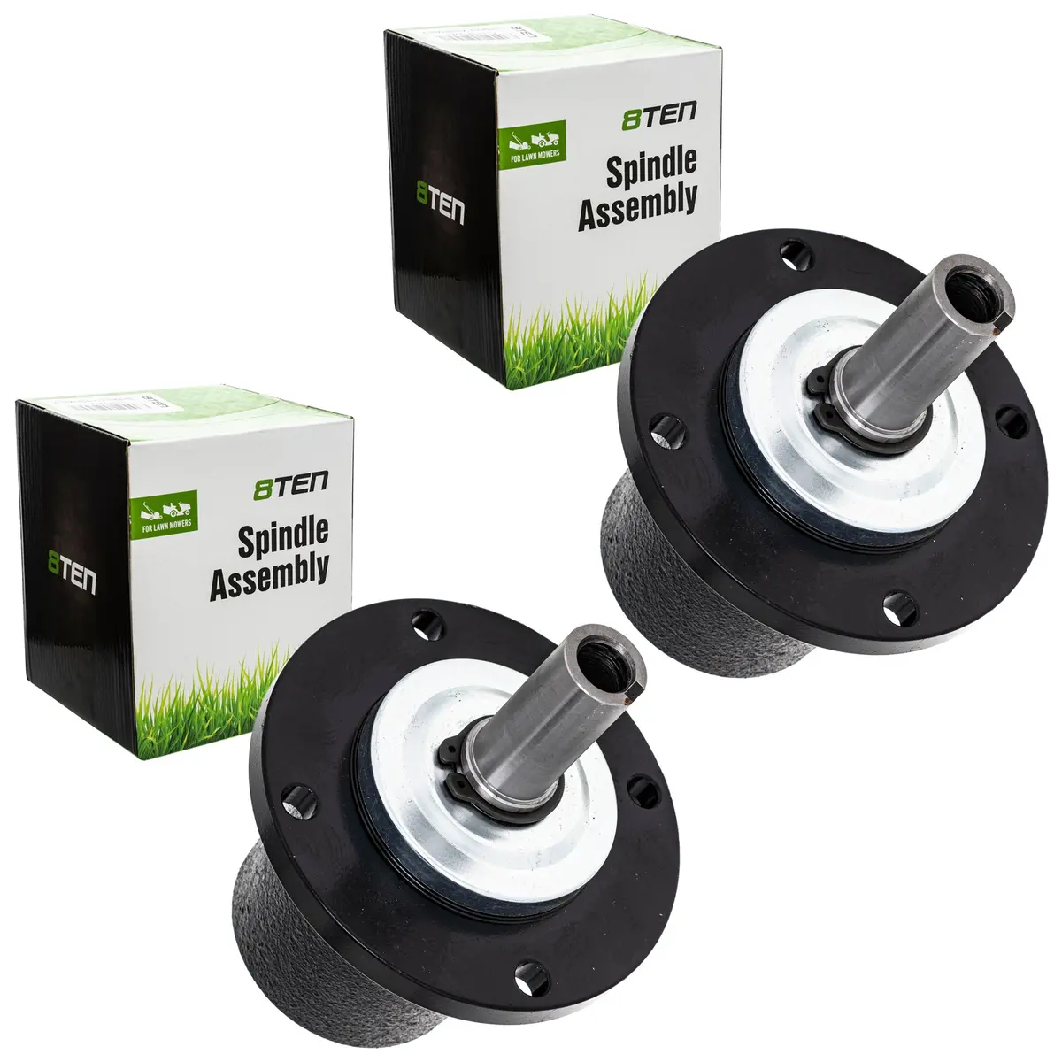 Deck Spindle Set For John Deere Tca23229 Auc11861 | 2-Pack 1